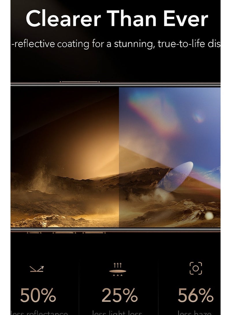 ماجيك بوكس إسكرينة فاخرة Magic Box لهاتف iPhone 17 Pro Max – تركيب ذاتي سهل وسريع جدًا بدون مجهود أو فقاعات، فائقة الجودة ومقاومة للكسر والخدوش والبصمات اليومية مع وضوح فائق HD - Image 5